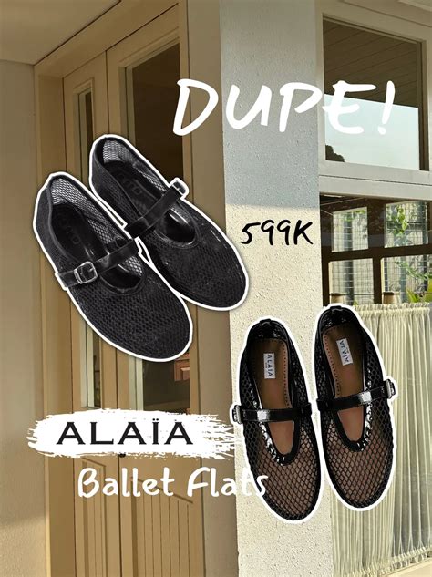 alaia shoes dupe|alaia ballet flat dupes.